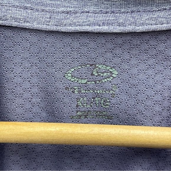 Champion Womens 1 4 Zip Purple Pullover Size Xl Long Sleeve - Picture 5 of 10